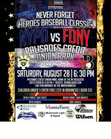 2021 NYPD v FDNY Baseball